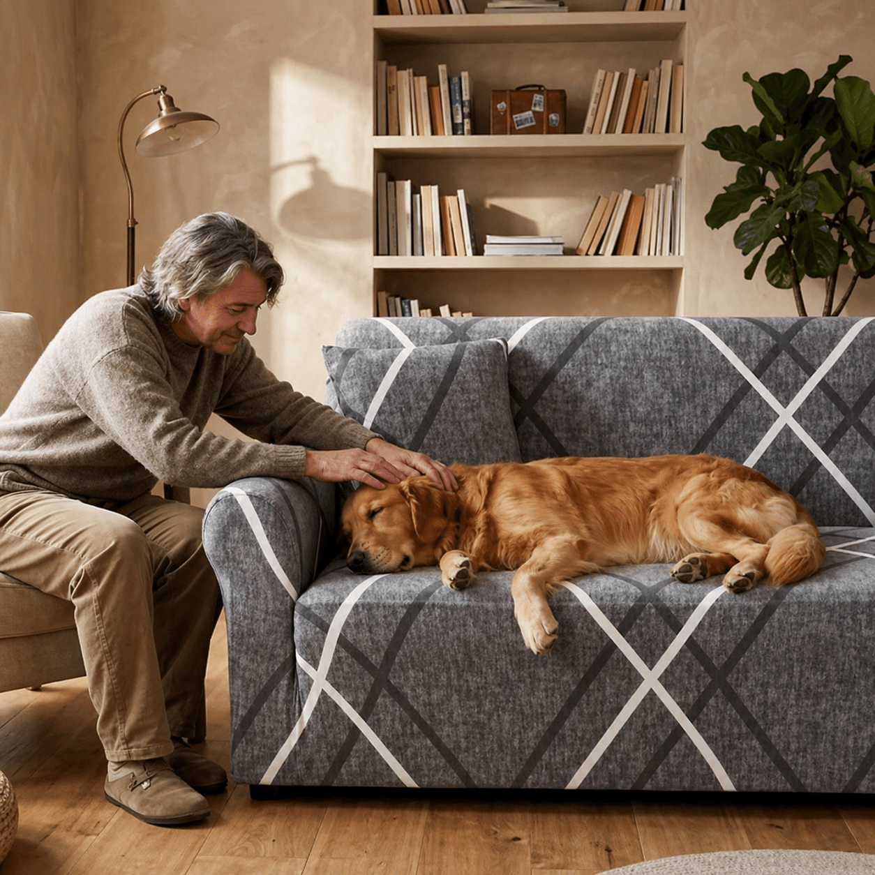 The Groomly™ Premium Sofa Shield - GROOMLY