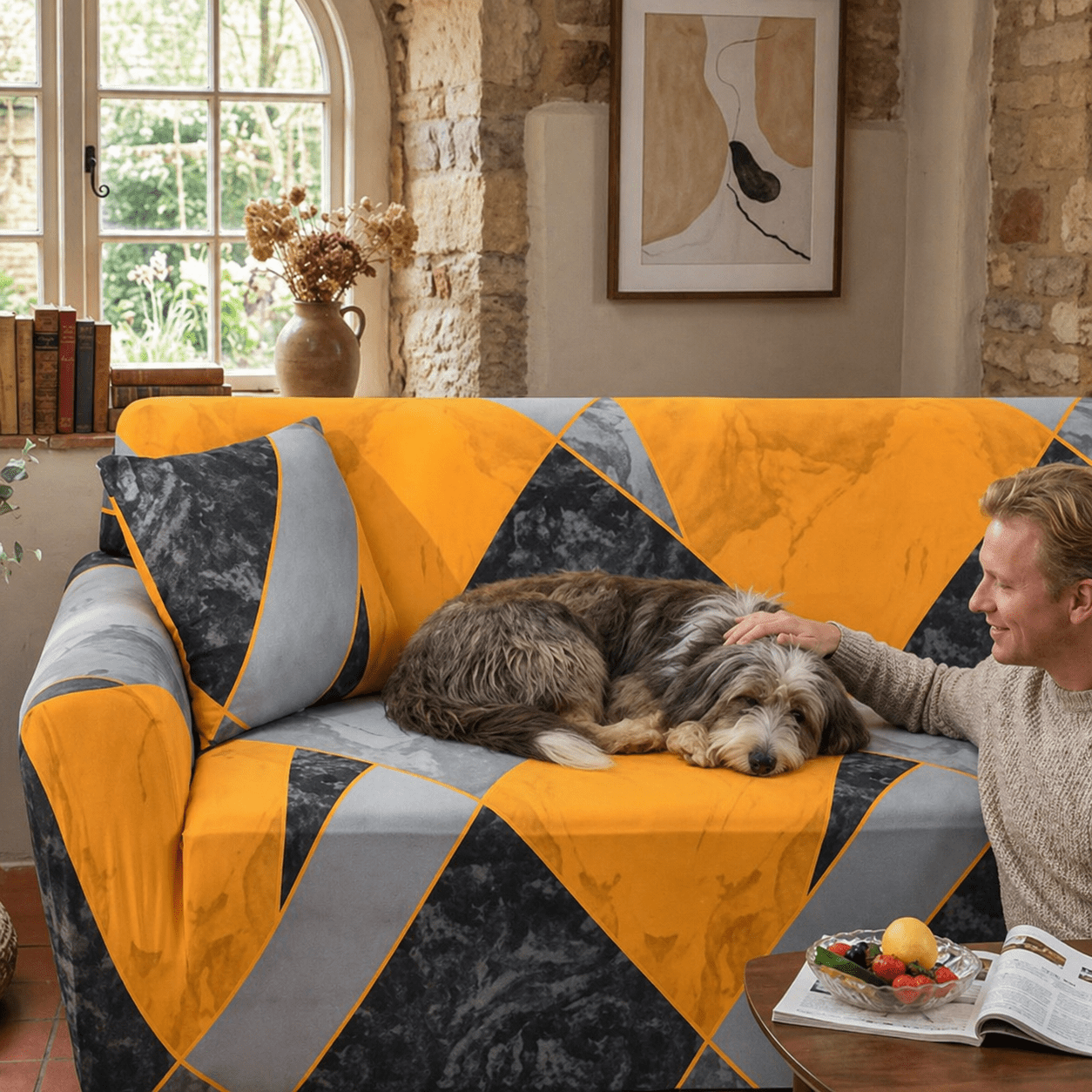 The Groomly™ Premium Sofa Shield - GROOMLY